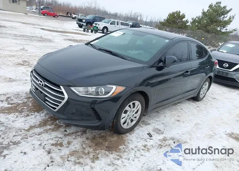 2018 Hyundai Elantra Se from USA, damaged, VIN 5NPD74LF2JH263485